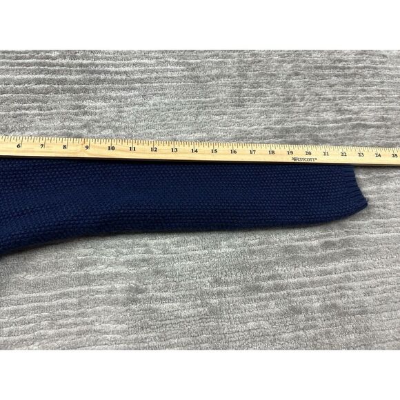 Chicos Sweater Womens XS 0 Blue Open Front Cardigan Acrylic - Picture 6 of 12